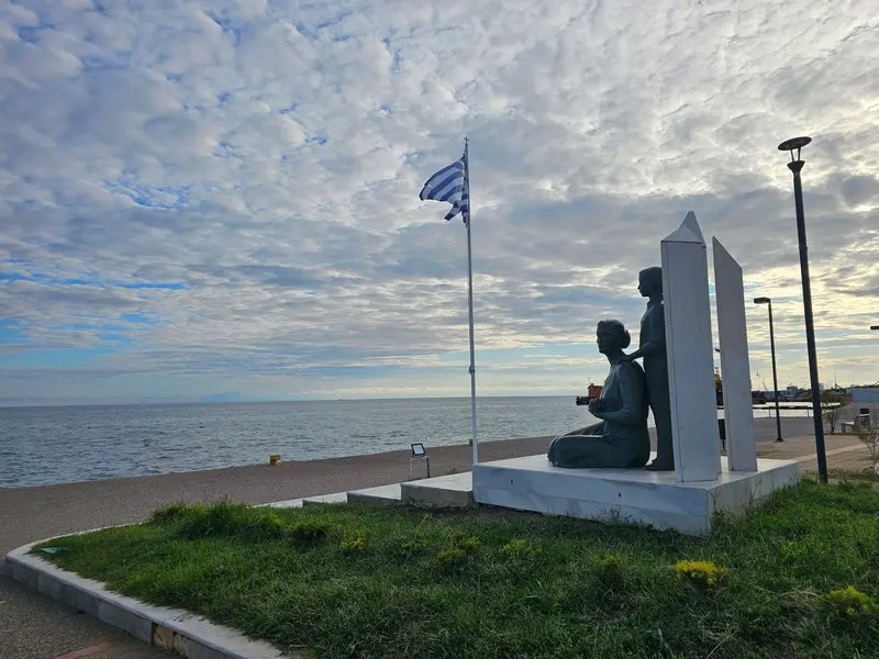 Letovanje Grčka Nea Moudania Šetalište