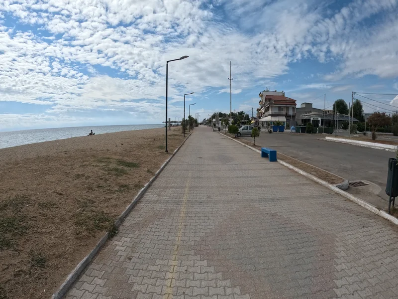 Letovanje Grčka Nea Plagia Šetalište