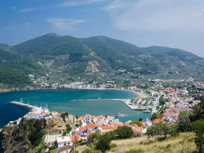 Letovanje Grčka Skopelos Grad